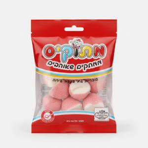 גומי מתוקיס כובע ורוד סוכר