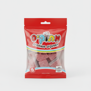 גומי מתוקיס פלחי אבטיח פירות יער מסוכר