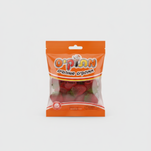 גומי מתוקיס תות קטן חלק